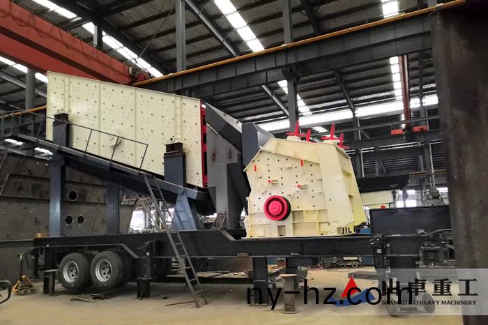 輪胎式迻動(dòng)破碎站